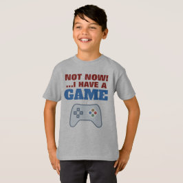 Niet nu - Kinderen Hanes TAGLESS® T-Shirt
