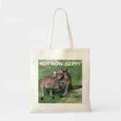 Niet nu Skippy Budget Canvas tas (Voorkant)