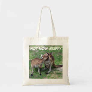 Niet nu Skippy Budget Canvas tas