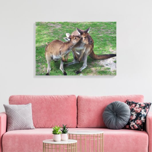 Niet nu Skippy Canvas Afdruk (Insitu (Woonkamer))