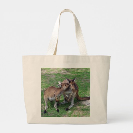 Niet nu Skippy Jumbo Canvas tas (Achterkant)