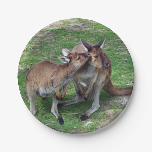 Niet nu Skippy Papieren Bordje (Voorkant)