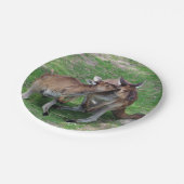 Niet nu Skippy Papieren Bordje (Gekanteld)