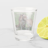 Niet nu Skippy Shot Glass Glas (Achterkant)