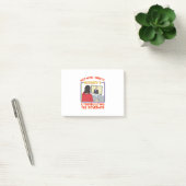 Niet nu, Sweety. Mammie's cyberpesten de regering Post-it® Notes (Kantoor)