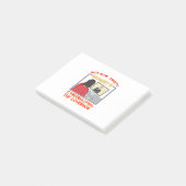 Niet nu, Sweety. Mammie's cyberpesten de regering Post-it® Notes (Schuin)