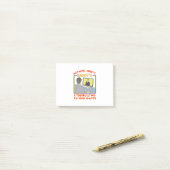 Niet nu, Sweety. Papa's Cyberpesten de premier Post-it® Notes (Op bureau)