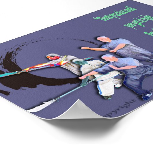 Niet oefenen totdat je het goed hebt poster (Hoek)