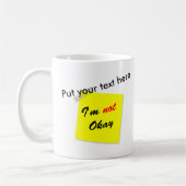 Niet oké koffiemok (Links)