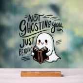 Niet om je heen, gewoon lezen acryl bord (Neutraal)