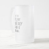 Niet om op te scheppen, maar ik ben echt goed in t matglas bierpul (Voorkant links)