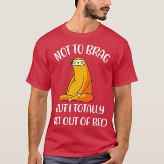 Niet om op te scheppen, maar ik ben helemaal uit b t-shirt
