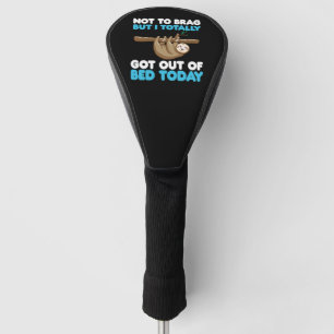 Niet om op te scheppen, maar ik ben vandaag toch m golfheadcover
