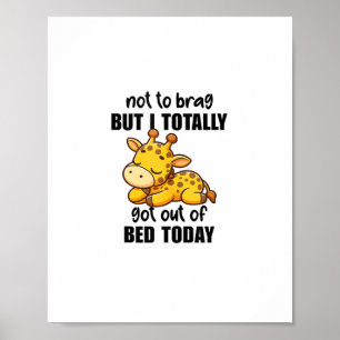 Niet om op te scheppen, maar ik ben vandaag toch m poster