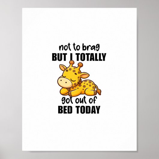 Niet om op te scheppen, maar ik ben vandaag toch m poster (Voorkant)