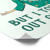 Niet om te brag, maar ik ben vandaag helemaal uit poster (Hoek)