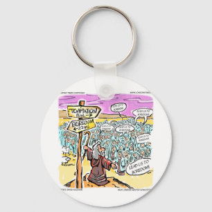Niet om te treiteren? Funny Gifts Kaarten en T - s Sleutelhanger