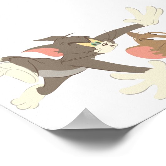 Niet omlijnen Tom en Jerry Chase Poster (Hoek)