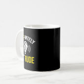 Niet onbeleefd koffiemok (Voorkant links)