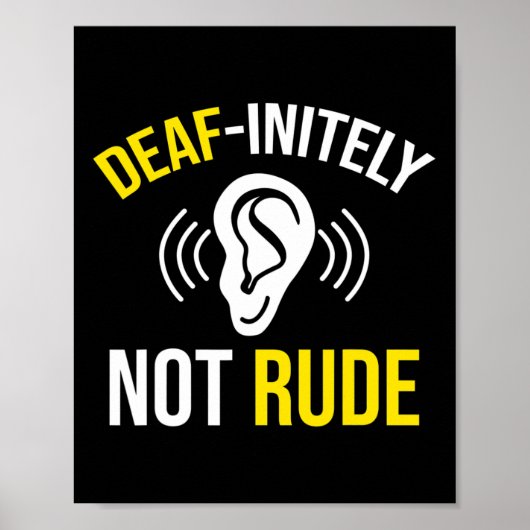 Niet onbeleefd poster (Voorkant)