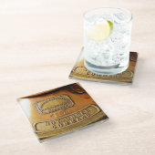 Niet onder Bevel Glazen Onderzetter (Schuin)