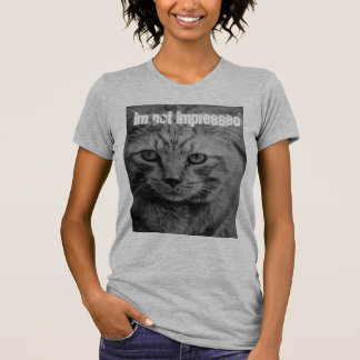 Niet onder de indruk t-shirt