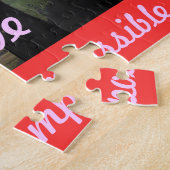 Niet onmogelijk - Valenpuzzle Legpuzzel (Zijkant)