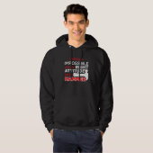 Niet onmogelijke houding hamer bouwvakker hoodie (Voorkant volledig)