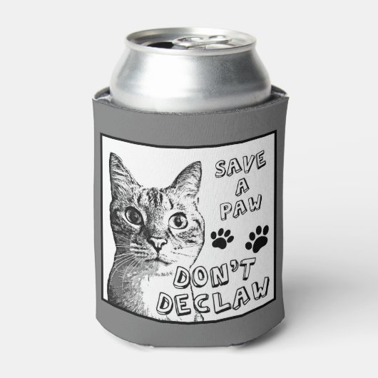 Niet ontbinden blikjeskoeler (Blikje Voorkant)