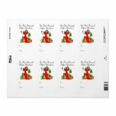 Niet ontrafelen voor kerstcadeau labels (Full Sheet)