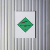 Niet-ontvlambaar gas 2 label