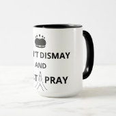 Niet ontzetten en gewoon bidden mok (Voorkant rechts)