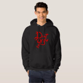 Niet ooit roken hoodie (Voorkant volledig)
