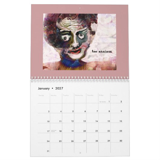 NIET op F-boek Kalender (Jan 2027)