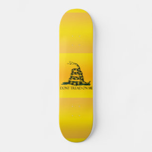 Niet op me aftekenen persoonlijk skateboard