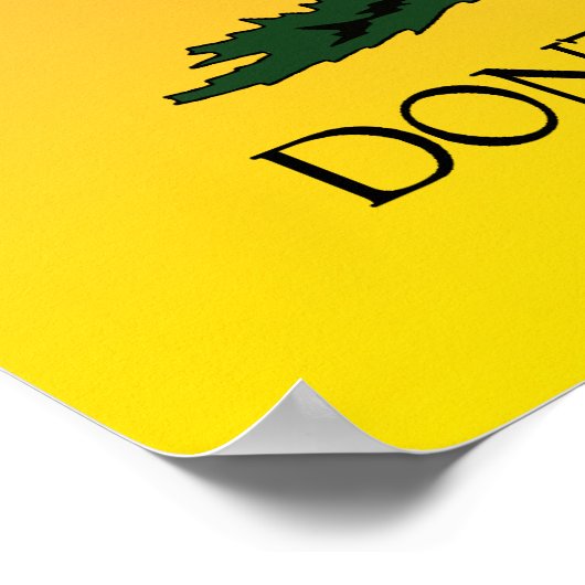 Niet op me aftekenen poster (Hoek)