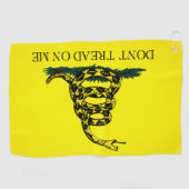 Niet op me gokketeken lezen golfhanddoek (Horizontaal)