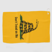 Niet op me laken golfhanddoek (Horizontaal)