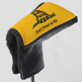 Niet op me laken golfheadcover (3/4 voorkant)