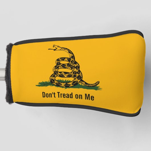 Niet op me laken golfheadcover (Voorkant)
