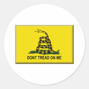 Niet op me laken - Verenigde Staten Ronde Sticker