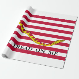 Niet op me lezen, Amerikaanse Naval Jack. Cadeaupapier