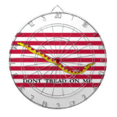 Niet op me lezen, Amerikaanse Naval Jack. Dartbord (Voorkant)