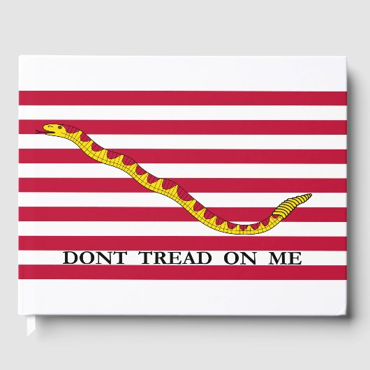 Niet op me lezen, Amerikaanse Naval Jack. Gastenboek (Voorkant)