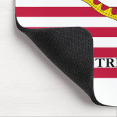 Niet op me lezen, Amerikaanse Naval Jack. Muismat (Hoek)