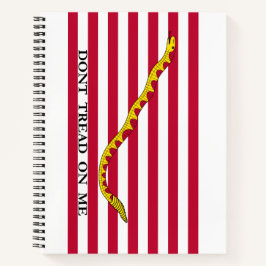 Niet op me lezen, Amerikaanse Naval Jack. Notitieboek