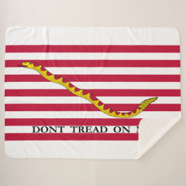 Niet op me lezen, Amerikaanse Naval Jack. Sherpa Deken