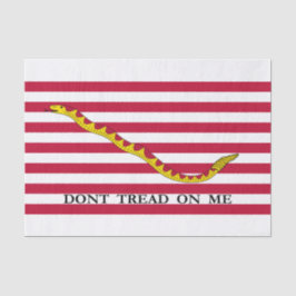 Niet op me lezen, Amerikaanse Naval Jack. Tissuepapier