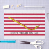 Niet op me lezen, Amerikaanse Naval Jack. Tissuepapier (Craft)