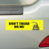 Niet op me lezen bumpersticker (Op auto)